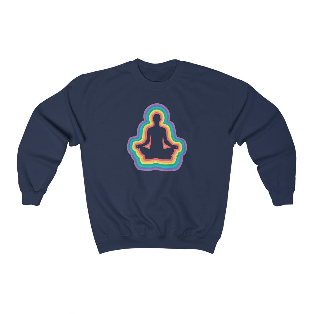 Meditation Vibes Crewneck Sweatshirt