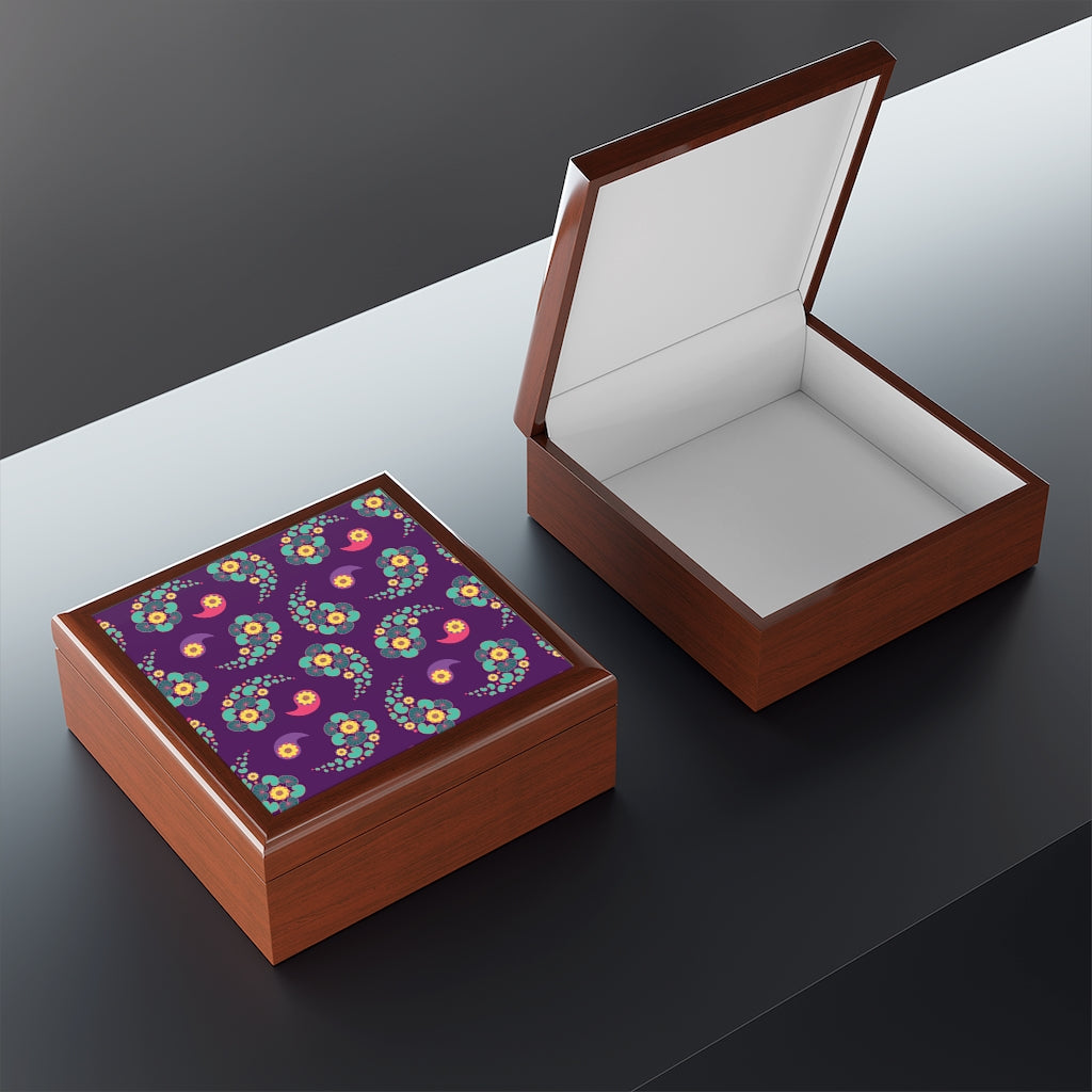 Happy Lotus Jewelry Box