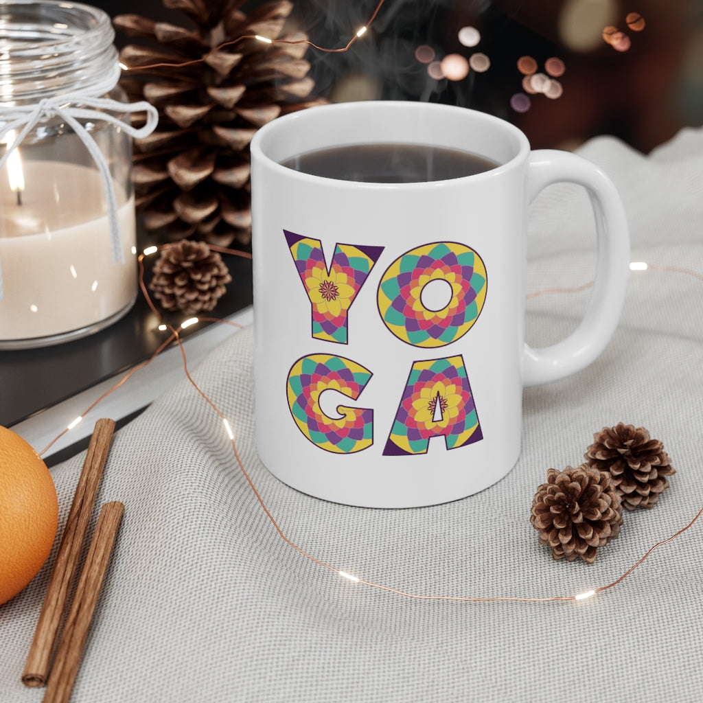 Happy Yoga Mug 11oz