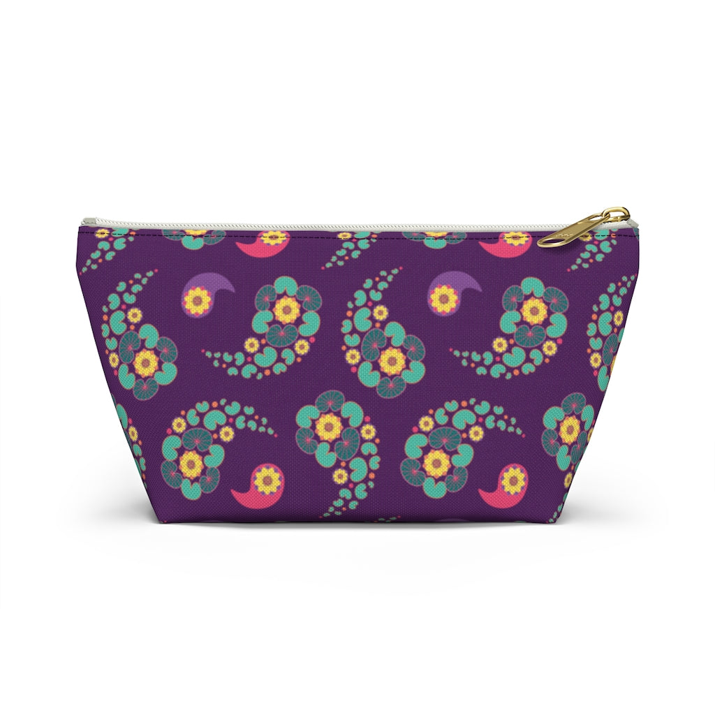 Happy Lotus Accessory Pouch w T-bottom