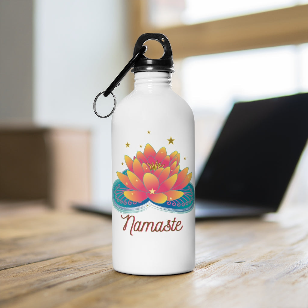 Namaste Stainless Steel Water Bottle