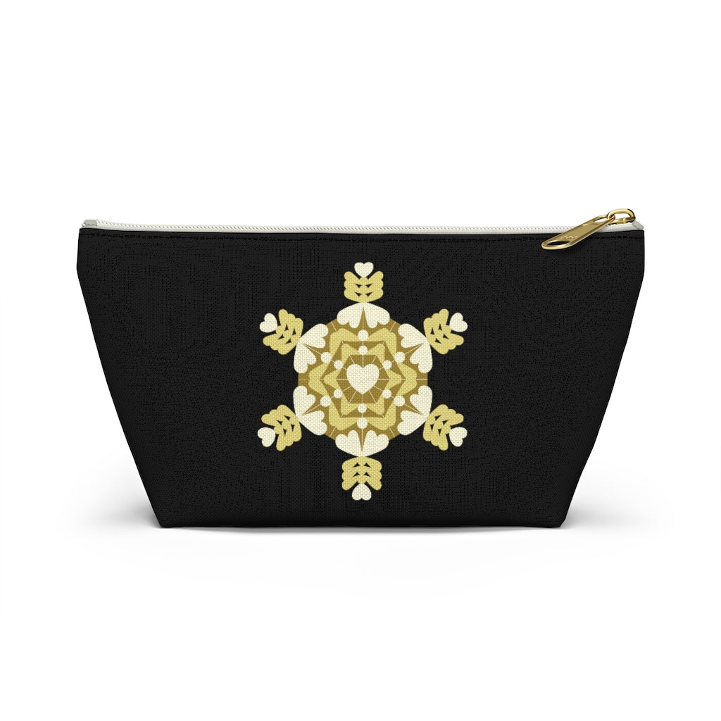 Love Water Crystal Accessory Pouch w T-bottom