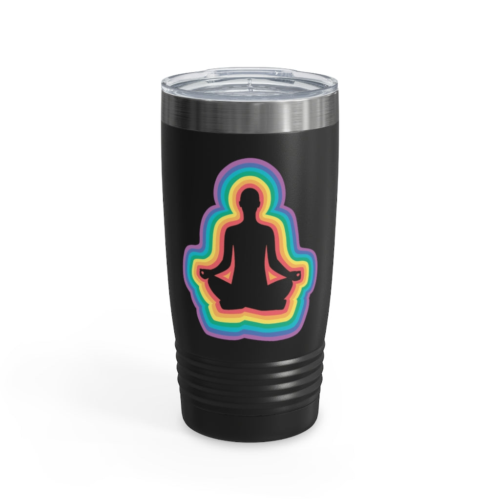 Meditation Vibes Ringneck Tumbler, 20oz