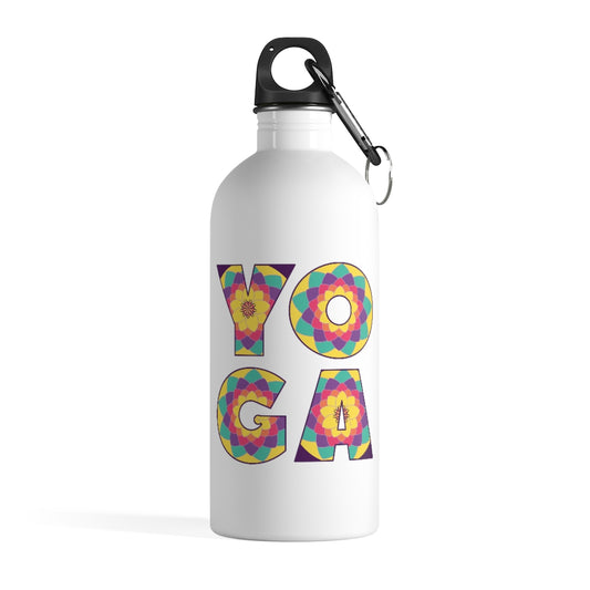 Happy Yoga Stainless Steel Water Bottle