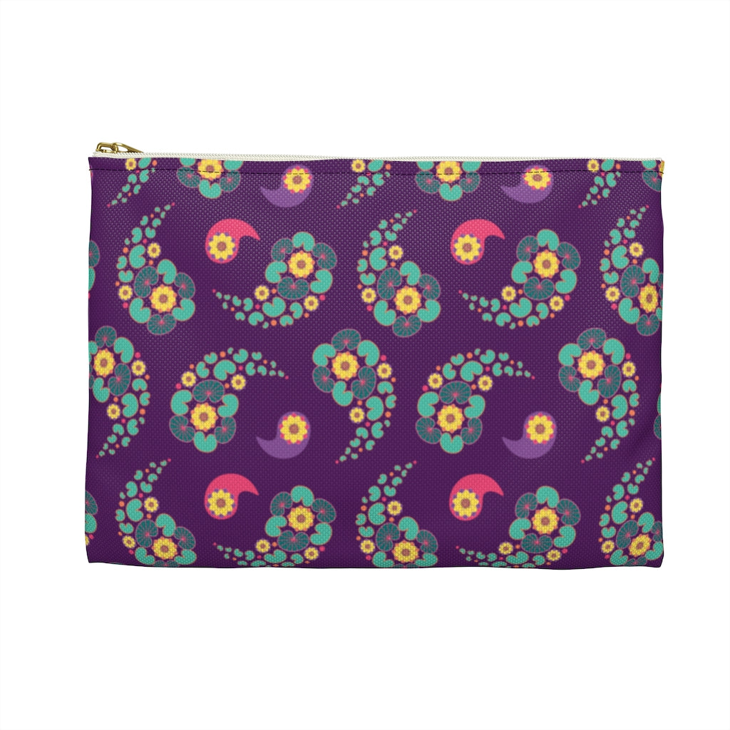 Happy Lotus Accessory Pouch