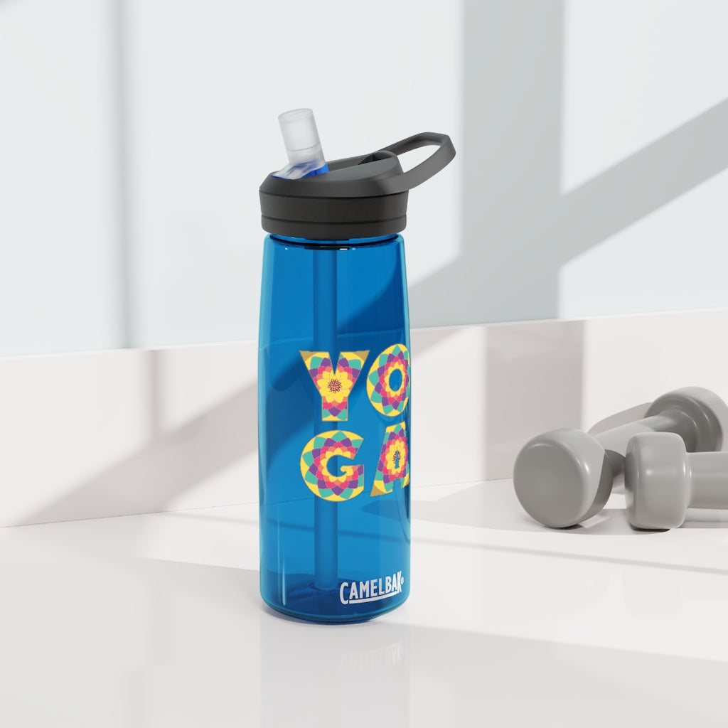 Happy Yoga Water Bottle, 20oz / 25oz