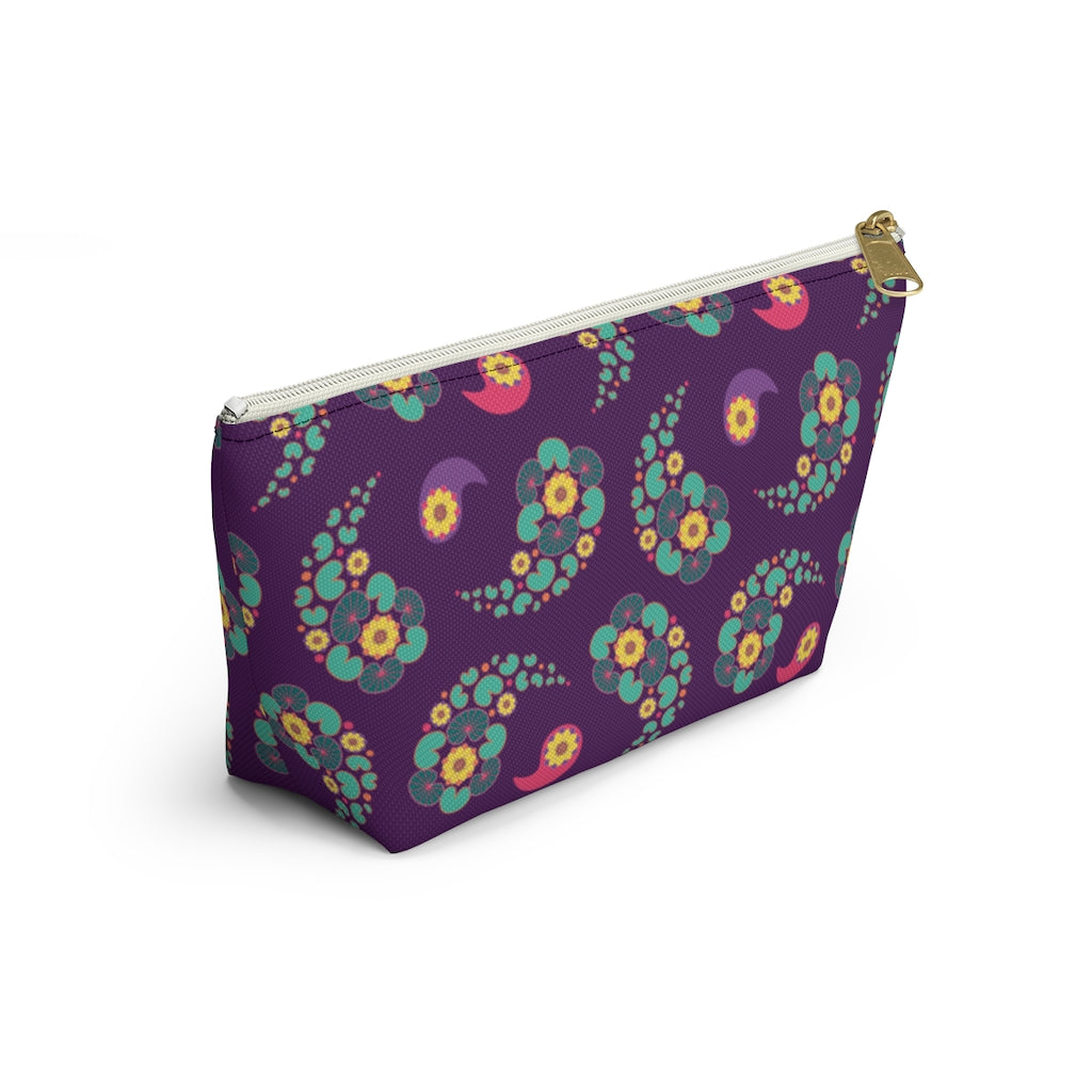 Happy Lotus Accessory Pouch w T-bottom