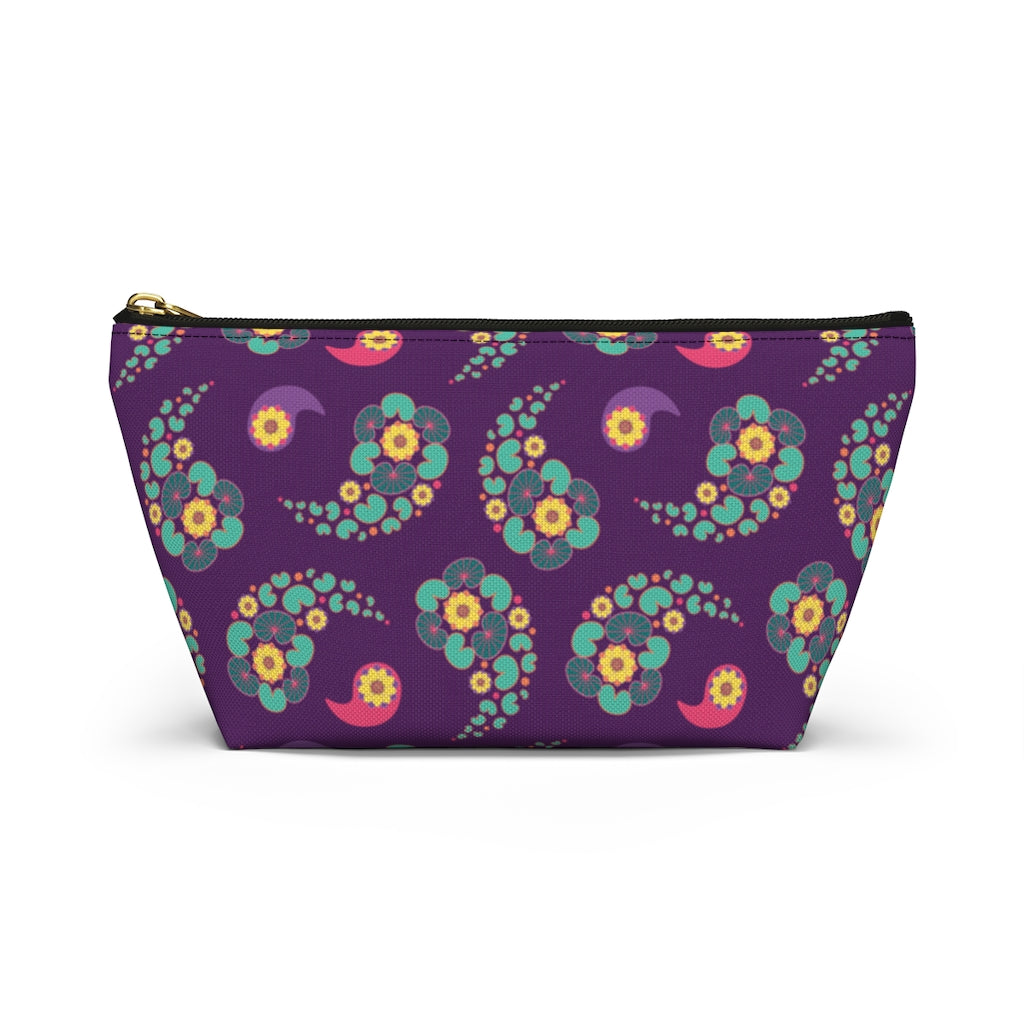 Happy Lotus Accessory Pouch w T-bottom