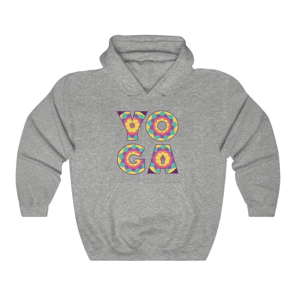 Happy Yoga Hooded Sweatshirt