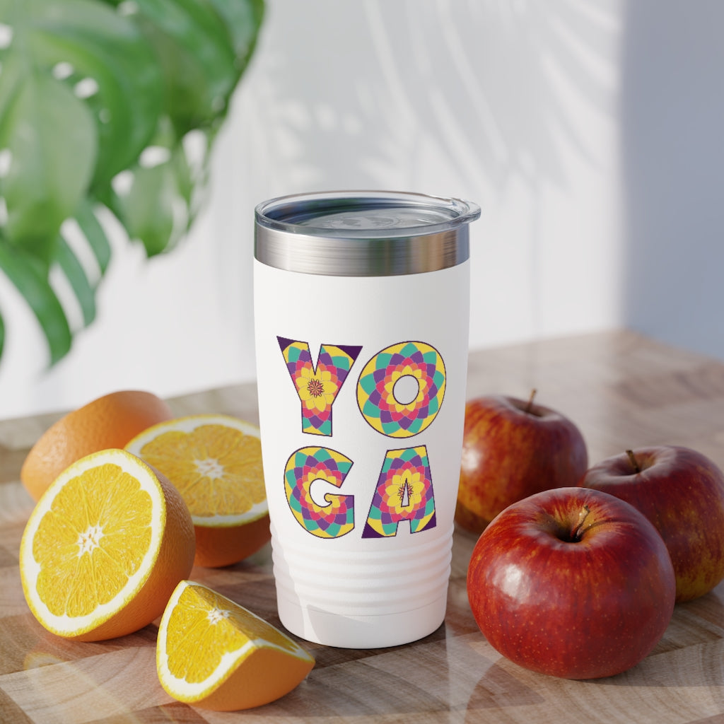 Happy Yoga Ringneck Tumbler, 20oz