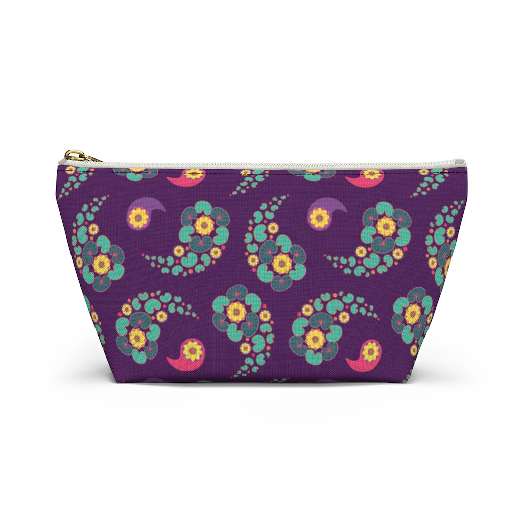 Happy Lotus Accessory Pouch w T-bottom