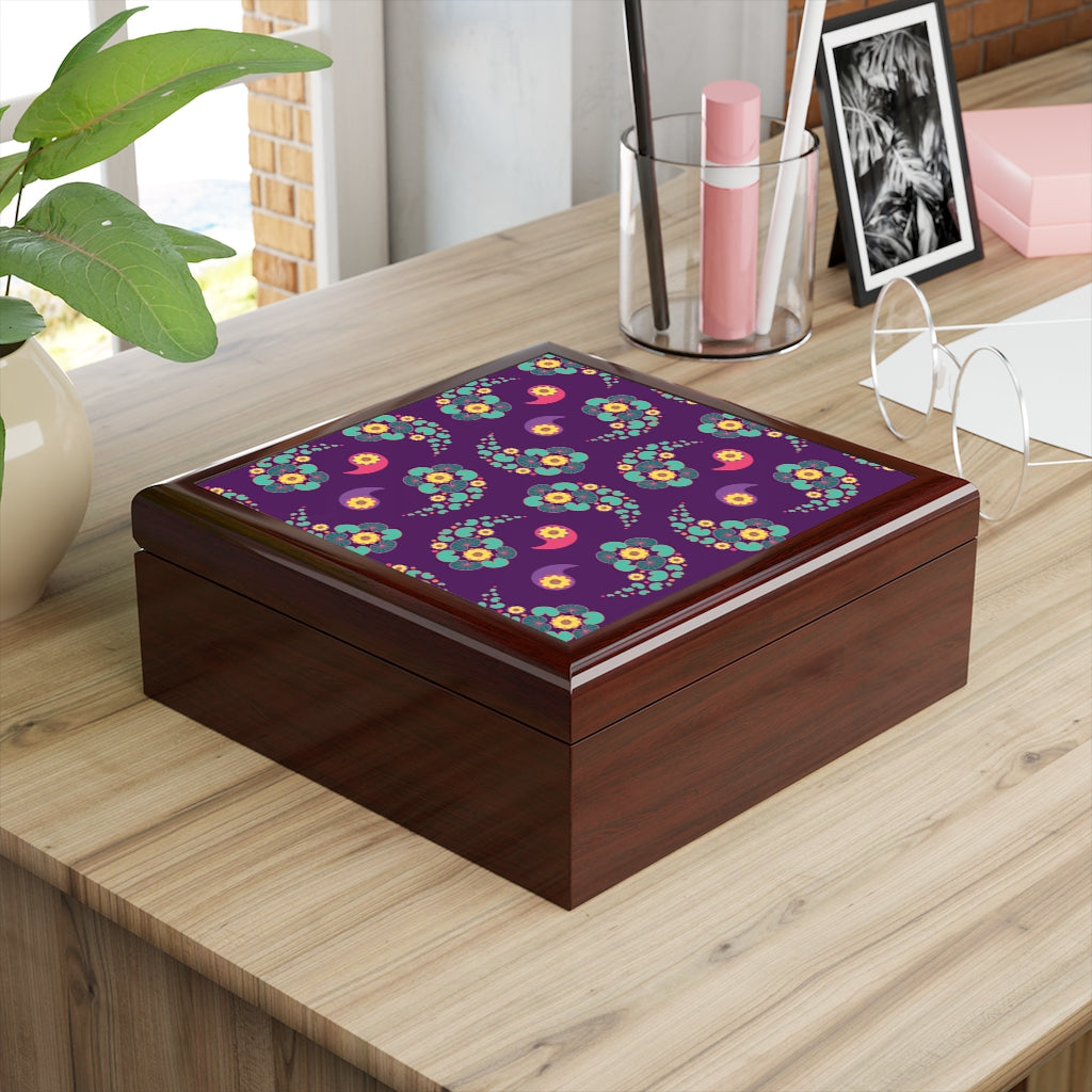 Happy Lotus Jewelry Box