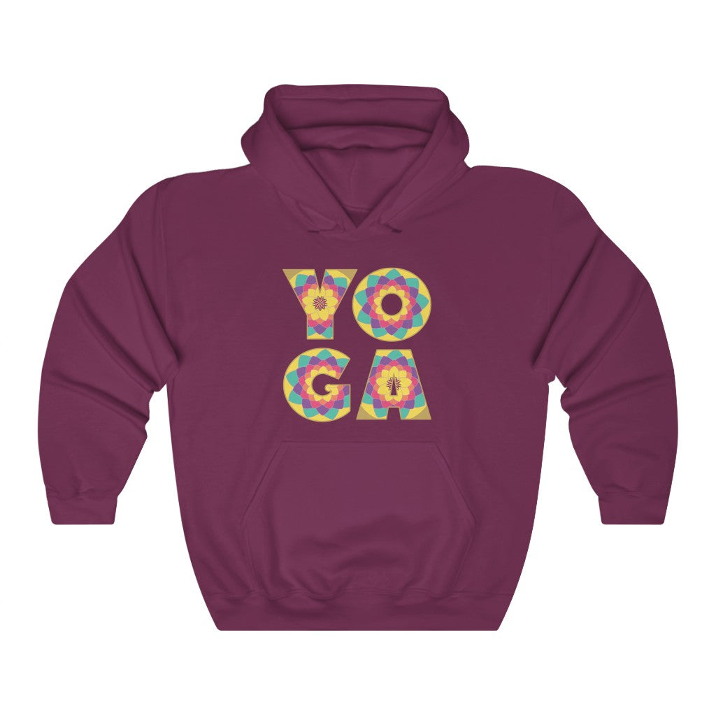 Happy Yoga Hooded Sweatshirt