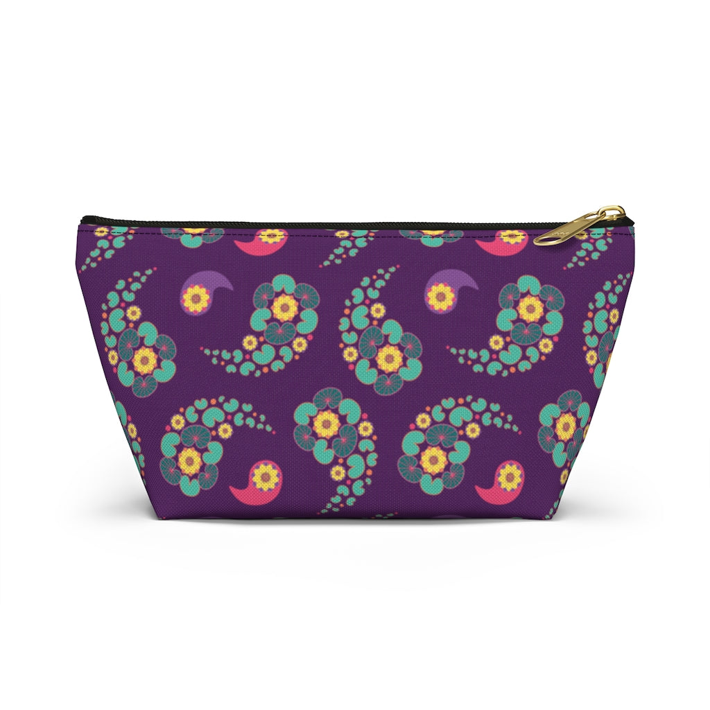 Happy Lotus Accessory Pouch w T-bottom