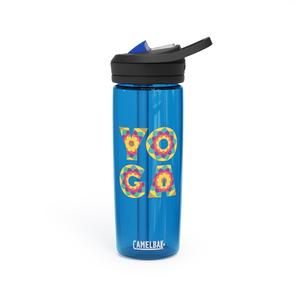 Happy Yoga Water Bottle, 20oz / 25oz