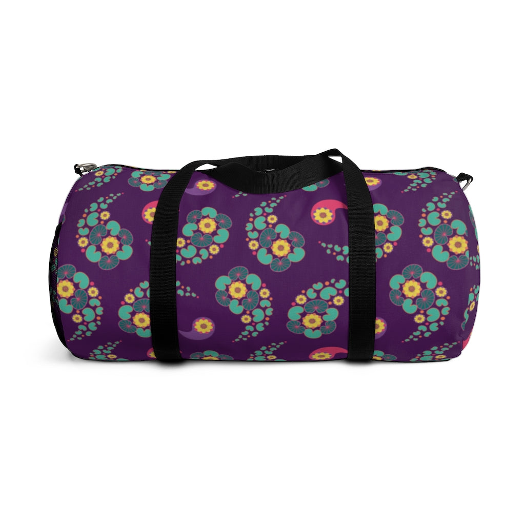 Happy Lotus Duffel Bag