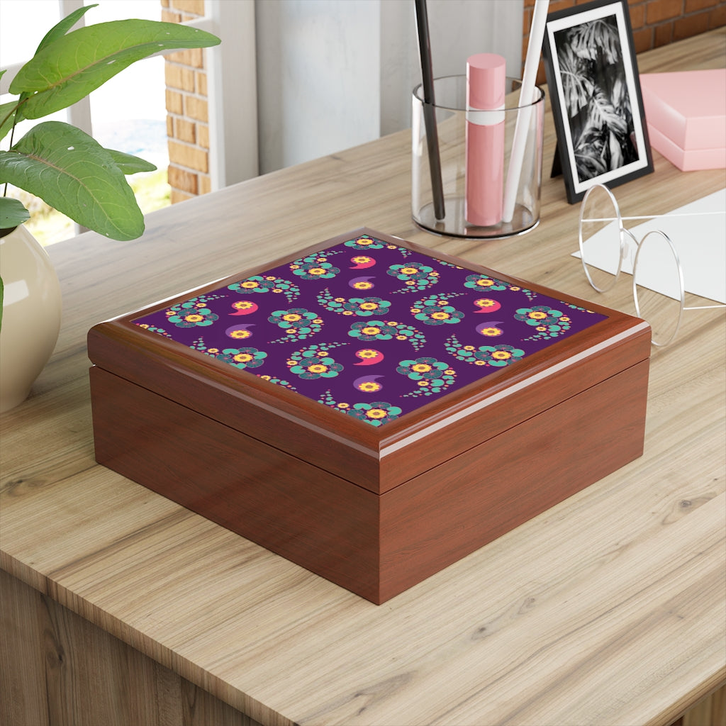 Happy Lotus Jewelry Box