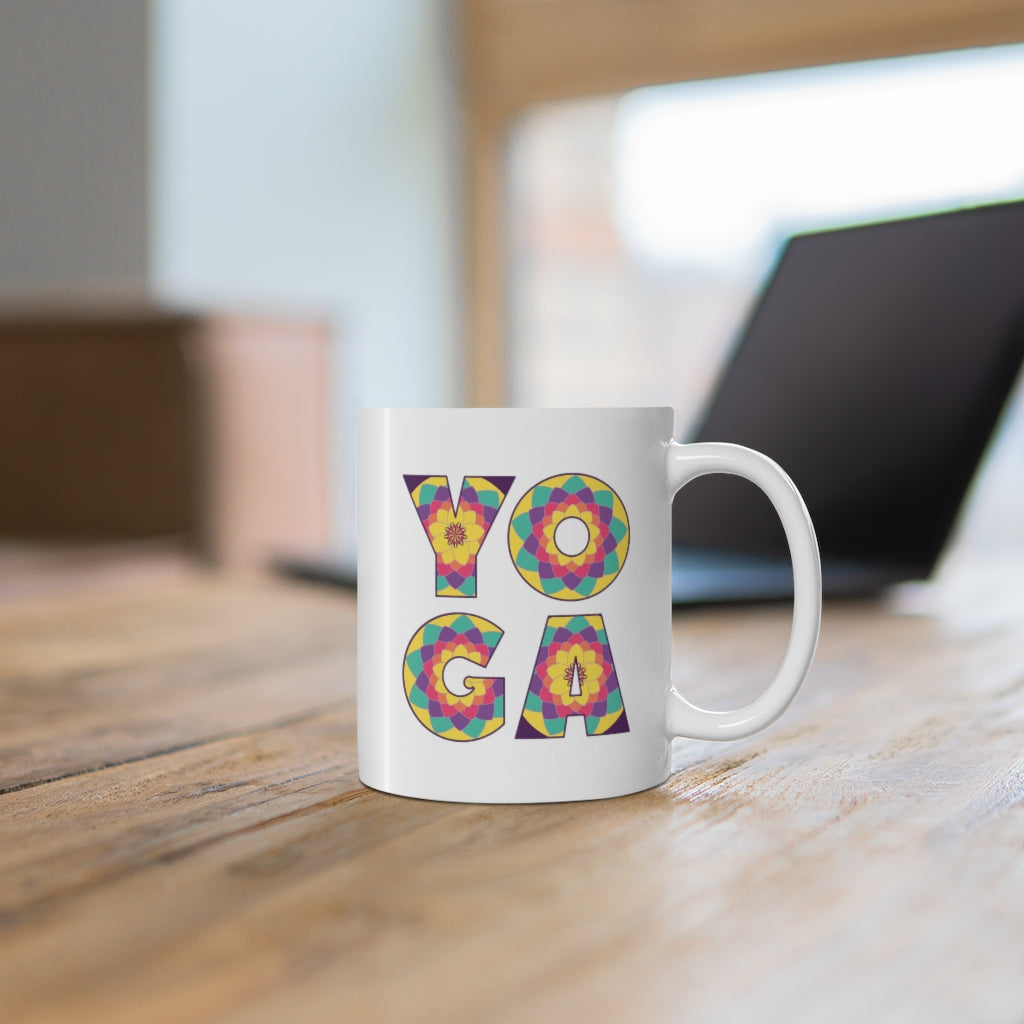 Happy Yoga Mug 11oz