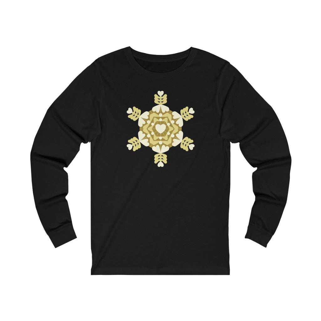 Love Water Crystal Long Sleeve Tee