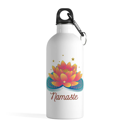 Namaste Stainless Steel Water Bottle