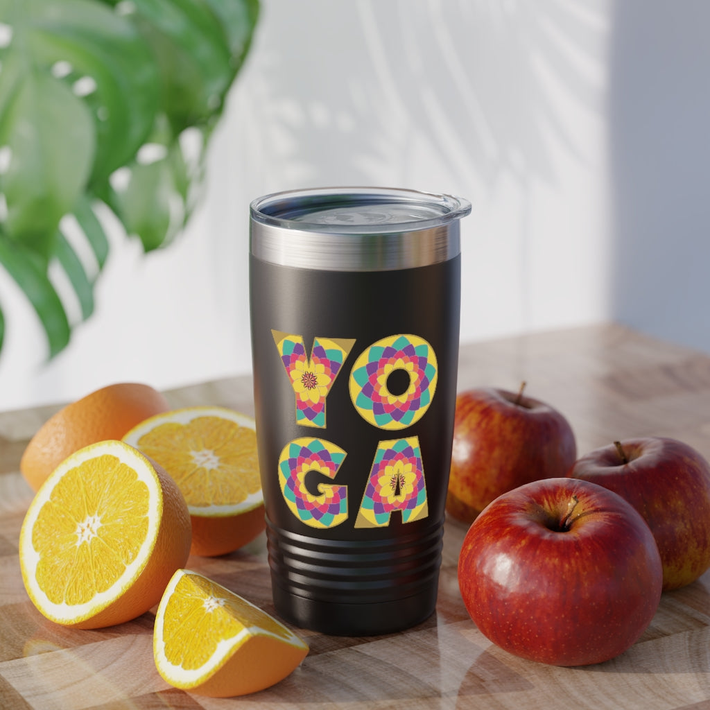 Happy Yoga Ringneck Tumbler, 20oz