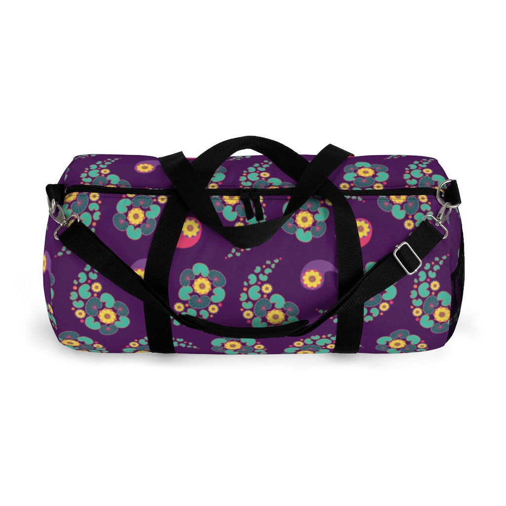 Happy Lotus Duffel Bag