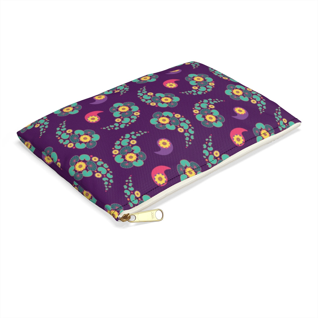 Happy Lotus Accessory Pouch