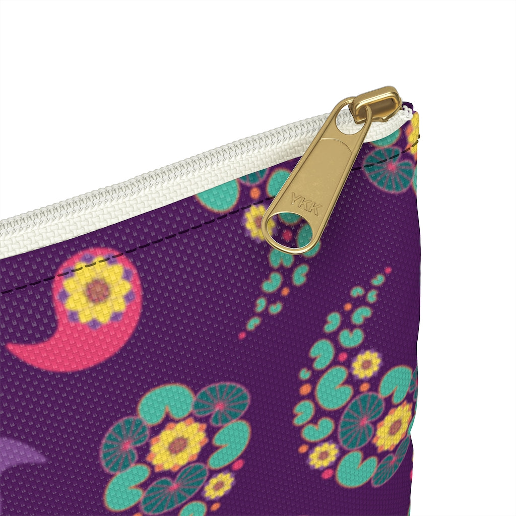 Happy Lotus Accessory Pouch