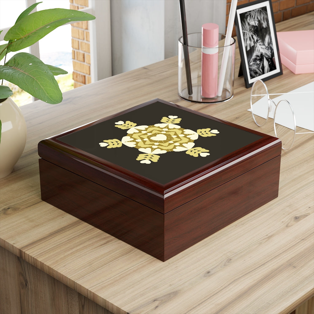 Love Water Crystal Jewelry Box